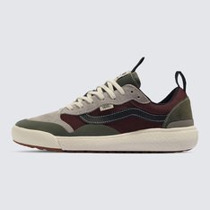 Máximo conforto e aliado de todas as rotinas. Esteja sempre pronto para o inesperado com o Tênis Ultrarange Exo Se Mte Mesh Grape Leaf Brown. Com um solado co-moldado construído em padrão tratorado em waffle - exclusividade Vans - ele maximiza a cobertura, aderência e durabilidade da borracha. A nova entressola UltraCush™ Lite traz conforto e leveza para o calce. O modelo de cano baixo possui cabedal com inspiração na silhueta do icônico Old Skool - em camurça, tecido e sintético verde - totalmente respirável, com biqueira e antepé de borracha renovado, deixando o calce no ajuste ideal. O Exo Skeleton fornece apoio integrado nos dedos e na parede lateral medial, com uma trava de calcanhar para um ajuste seguro. No calcanhar e lingueta, traz puxadores, facilitando o calce. O tradicional skate “Vans Off The Wall” é aplicado na heeltab do calcanhar. Traz etiqueta Vans aplicada na lateral do tênis, enquanto a assinatura “Vans Ultrarange” é aplicada na lingueta. Conforto e estilo dentro e fora das pistas.