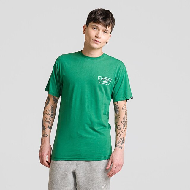 Camiseta Full Patch Back SS Verdant Green White