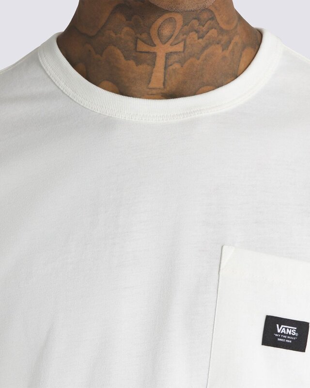 Camiseta Off The Wall II Pocket SS Marshmallow