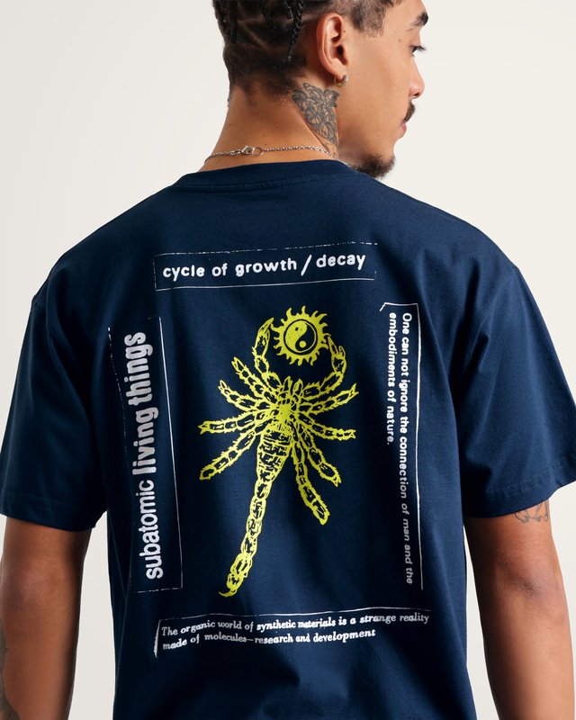 Camiseta Manga Curta Living Things Dress Blues