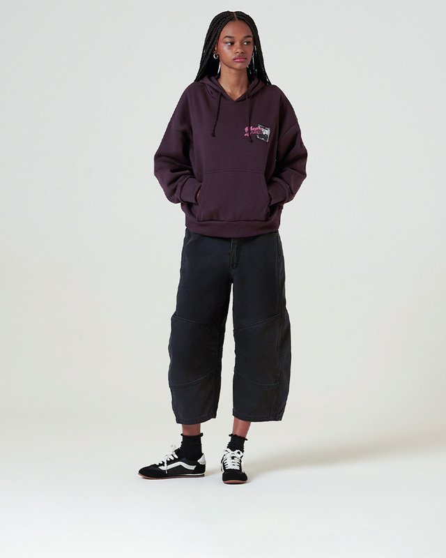＊Cherry＊ページ Moletom Cherryrise Retro Hoodie Dark Port Cherry | Vans