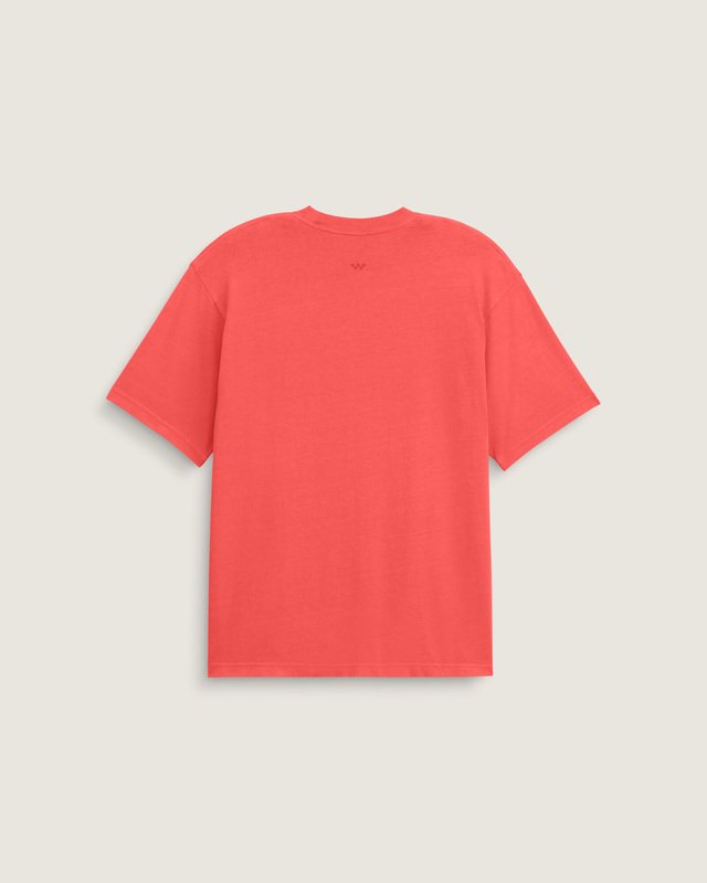 Camiseta Manga Curta Loose Fit Premium  Crimson Haze