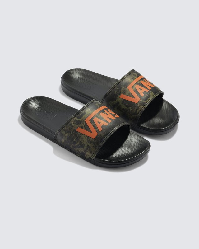 Chinelo Slide-On La Costa Camo Black