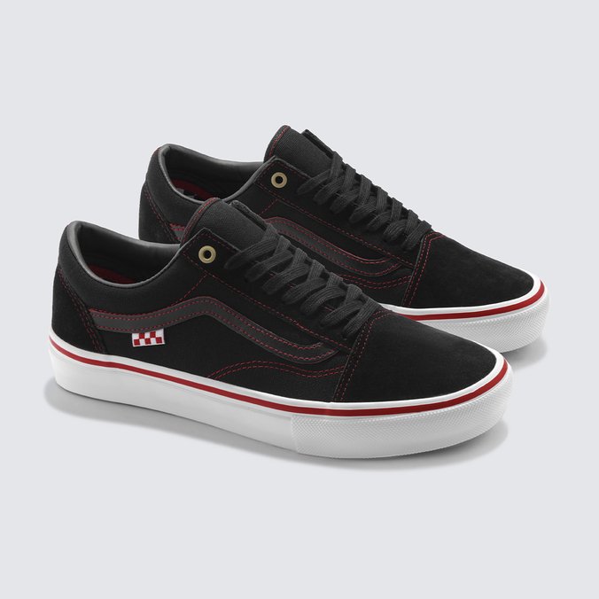 Tênis Skate Old Skool Vi Kakinho Black Red