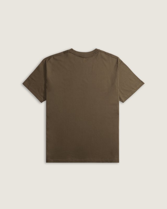 Camiseta Manga Curta Classic Drop V Vintage Cocoa Marshmallow