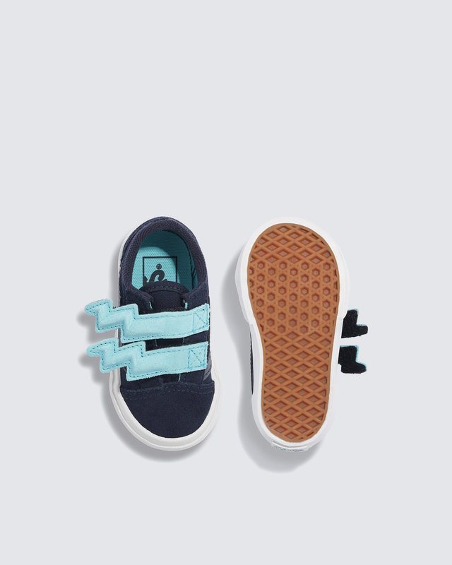 Tênis Old Skool V Glow Summer Nights Navy Infantil