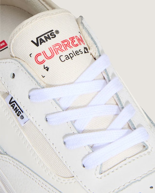 Tênis Curren Caples Skate Blanc De Blanc
