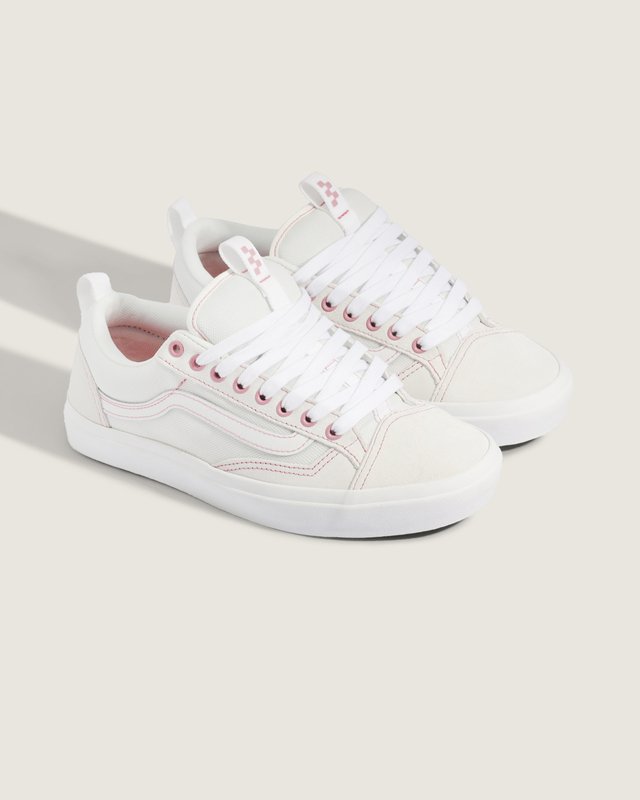 Tênis Old Skool 36+ Contrast Stitch Pink