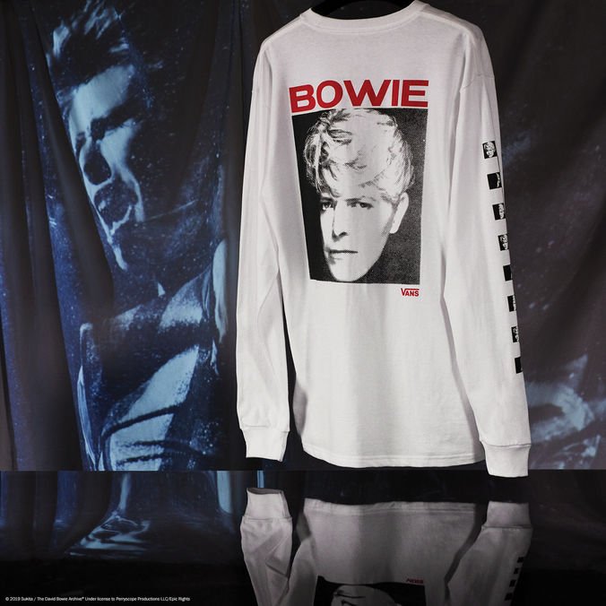 Camiseta david bowie vans clearance
