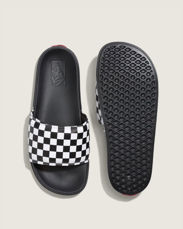 Chinelo Slide-On True White Black