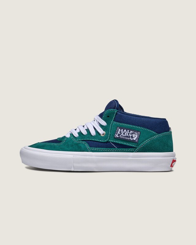 Tênis Half Cab Skate Tartan Blue Green