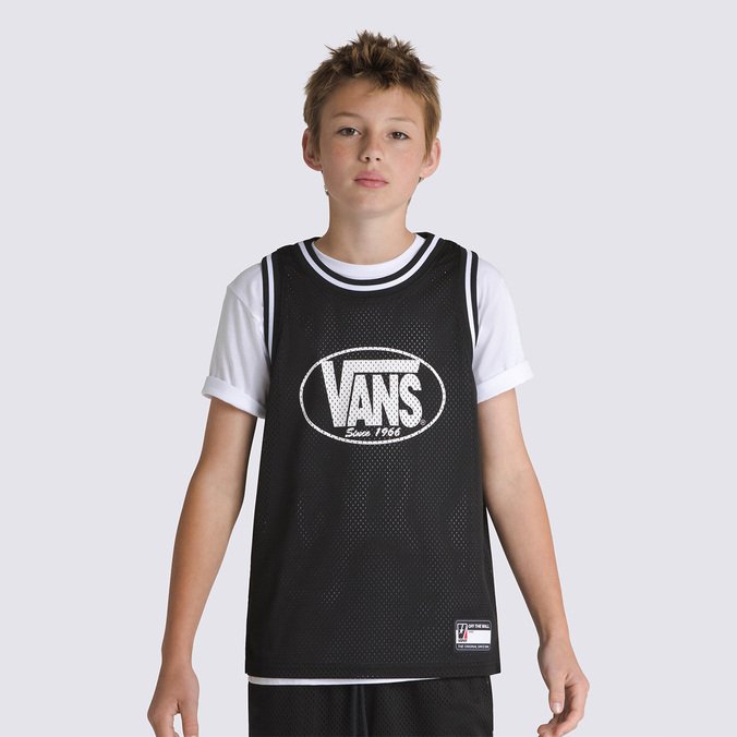 Camiseta Classic Oval Basketball Tank By Ss Black Infantil