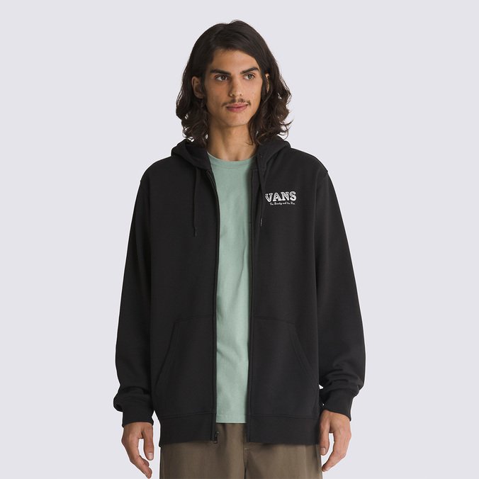 Moletom Rosette Fz Rosette Black | Vans