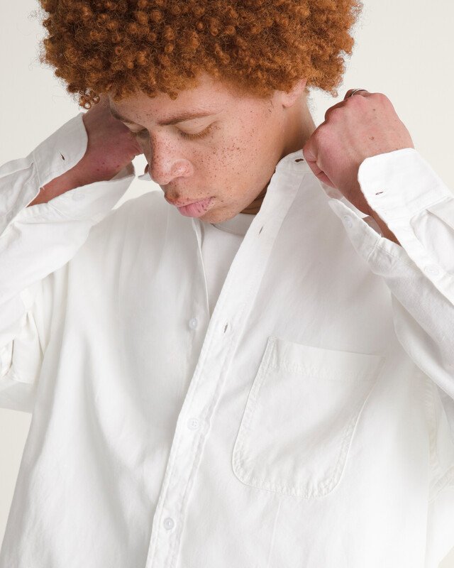 Camisa Manga Longa Lawson Solid Oxford White