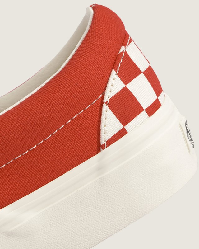 Tênis Slip-On Color Theory Checkerboard Tomato
