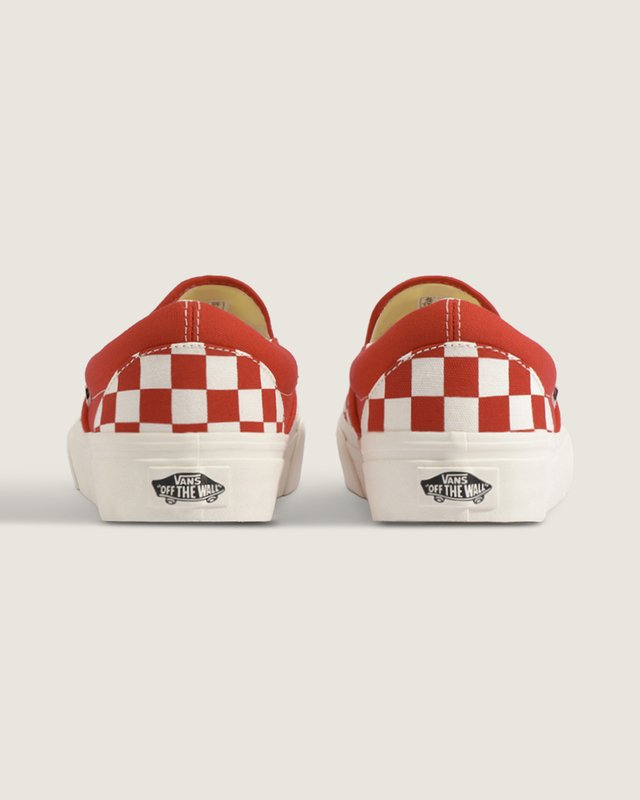 Tênis Slip-On Color Theory Checkerboard Tomato