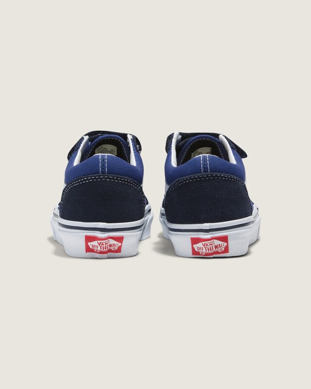 Tênis Old Skool V Infantil Navy True White