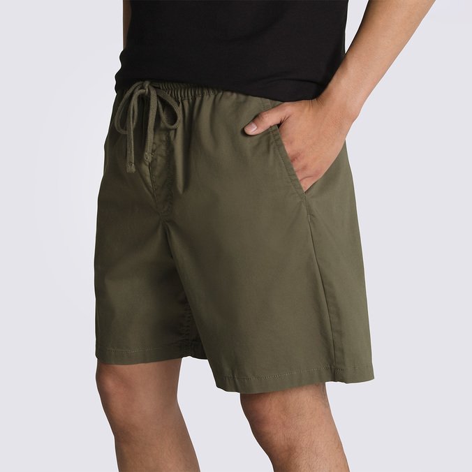 Bermuda Range Relaxed Elastic Short Grape Leaf