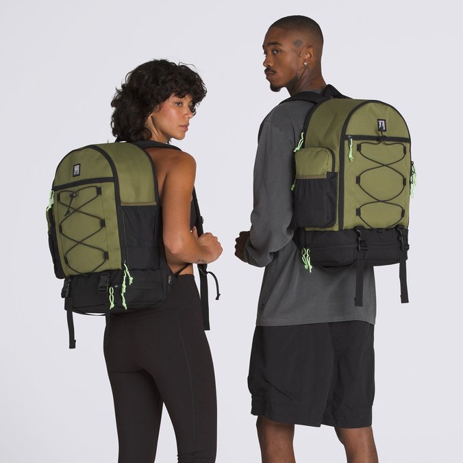 Mochila Loden Green White