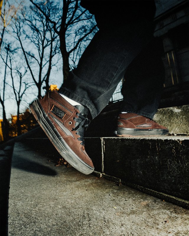 Tênis Skate Half Cab Wafflecup Rizzo Brown Black