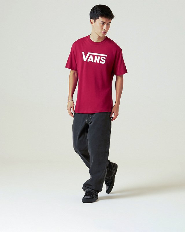 Camiseta Ss Classic Mc Bordeaux