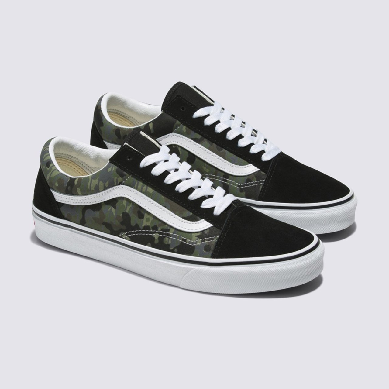 Tenis Old Skool Rain Camo Green Multi Vans