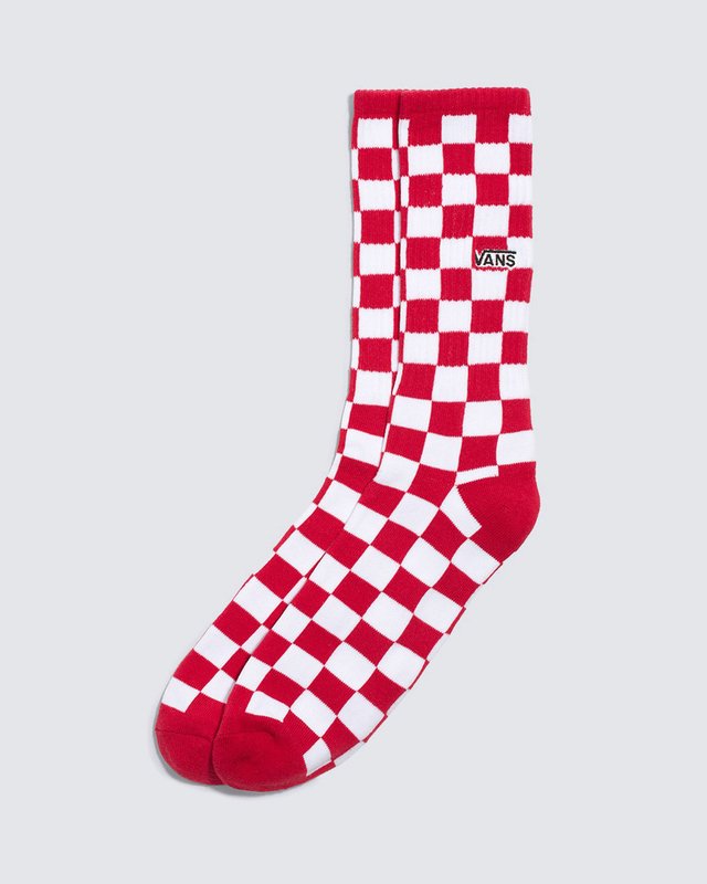 Meia Checkerboard Crew Ii 36/40 Red