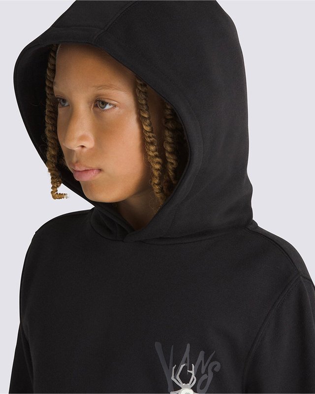 Moletom Creepy Po Boys Glow In The Shadows Black Infantil | Vans
