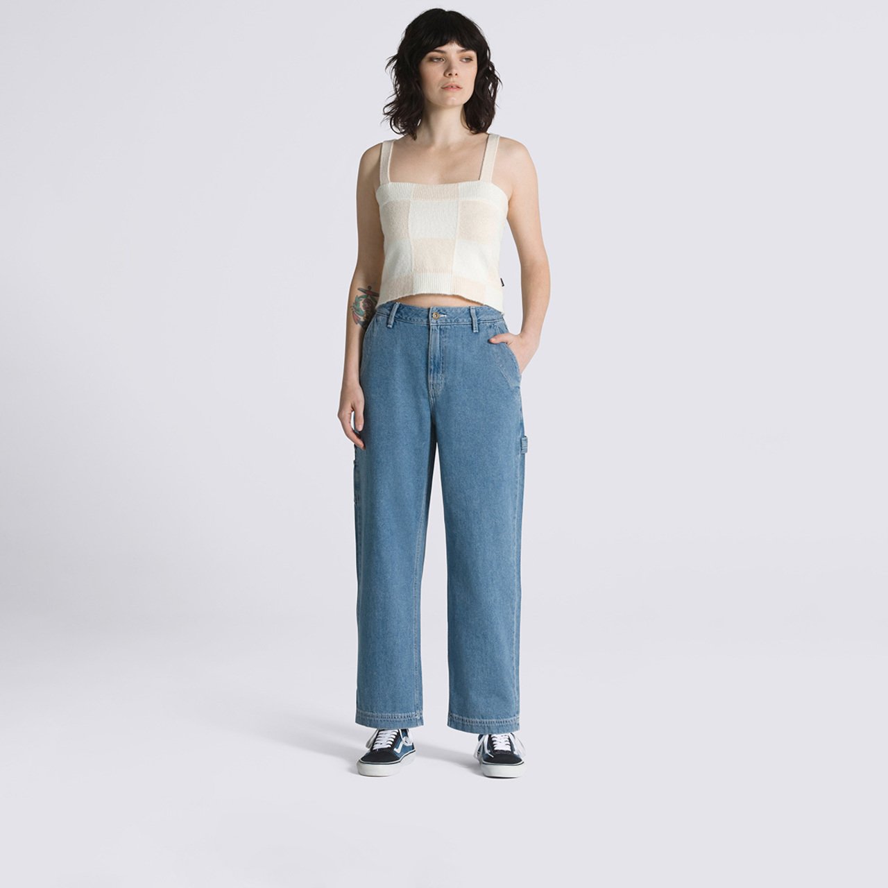 Calça Ground Work Denim Stone Wash