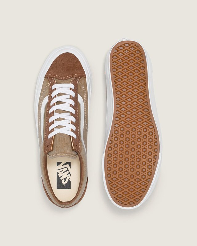 Tênis Old Skool Lx Washed Tan Brown