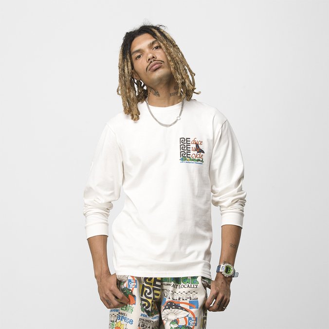 CAMISETA LS VANS X ECO POSITIVITY NATURAL