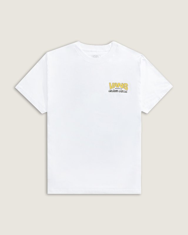 Camiseta Ss Shop Front White Sunny Yellow