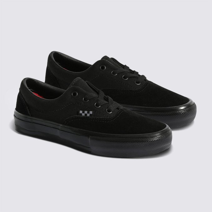 Vans Era TÃªnis Preto Da Vans Tênis Skate Era Black Black Vans