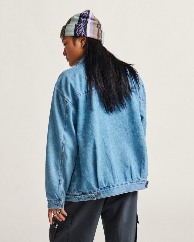 Jaqueta Stone Wash Blue