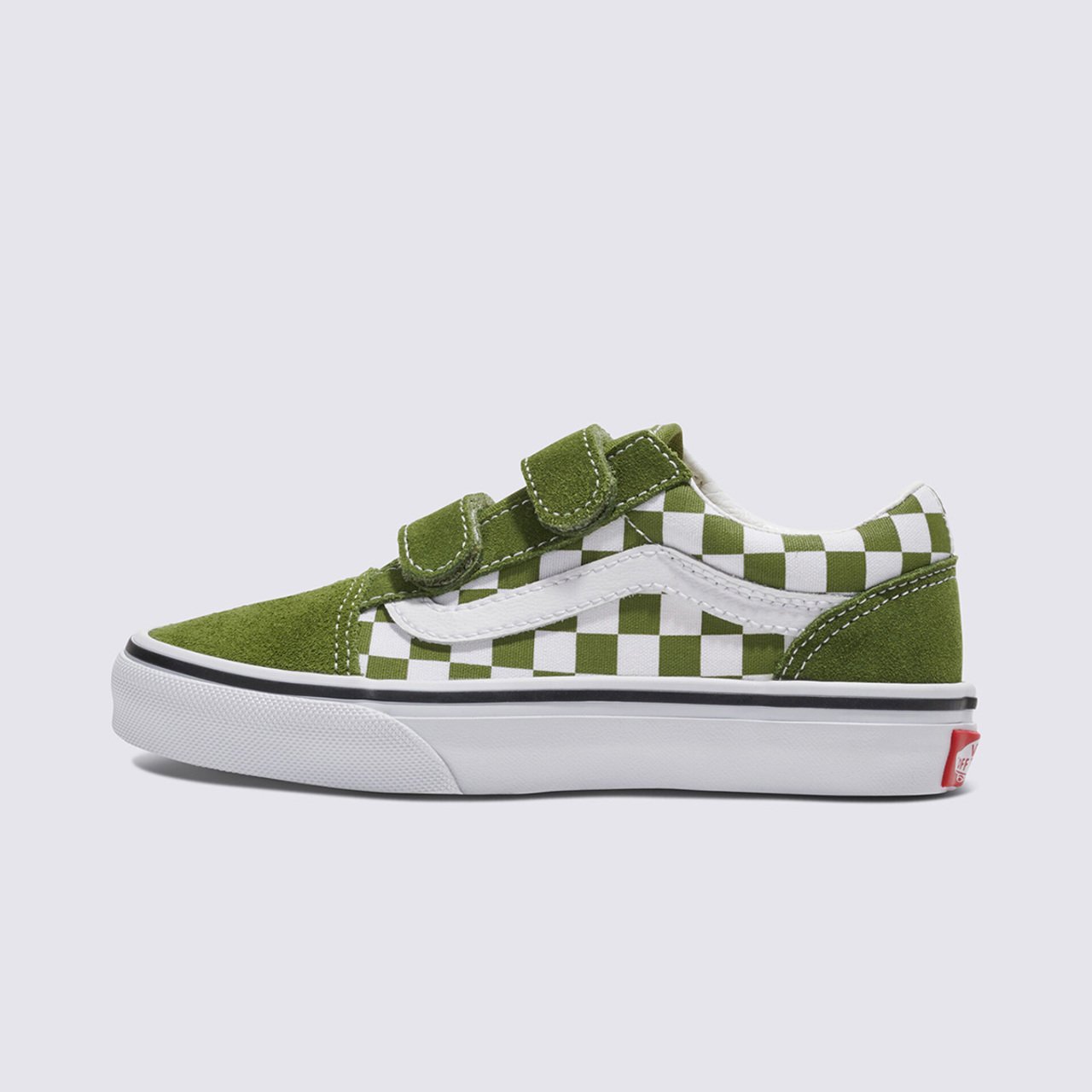 Tênis Old Skool Checkerboard Pesto Infantil