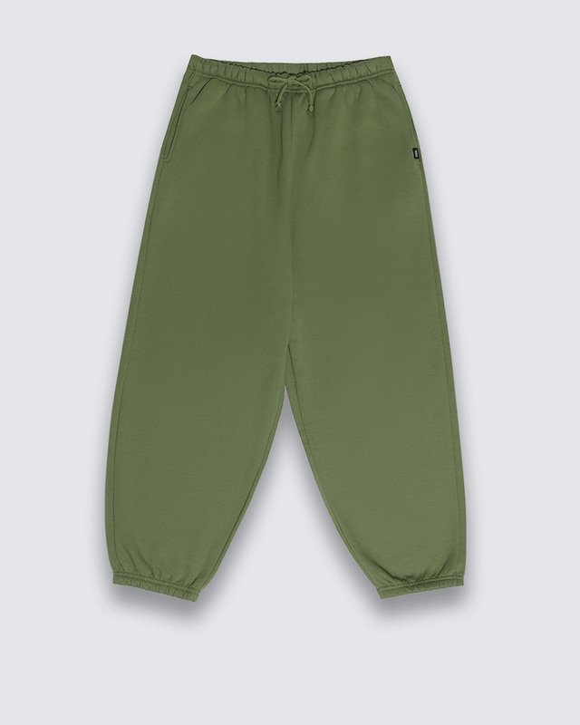 Calça Vargas Balloon Sweatpant Loden Green White