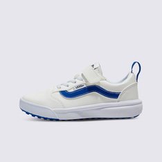 O design de sapato mais versátil da Vans até hoje, o UltraRange, agora está disponível para crianças, trazendo conforto e desempenho para o primeiro plano. Equipado com todos os mesmos benefícios da versão adulta, o Kids UltraRange 66 V garante que seus pequenos também possam "chegar lá". Finalizado com nossa icônica Sidestripe e coberto com um fecho de velcro para um ajuste personalizado, este sapato aprovado pelas crianças está pronto para qualquer coisa que o seu dia reserve.