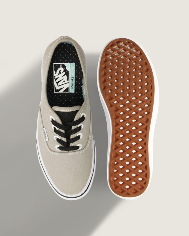 Tênis Authentic Comfycush Gray Black