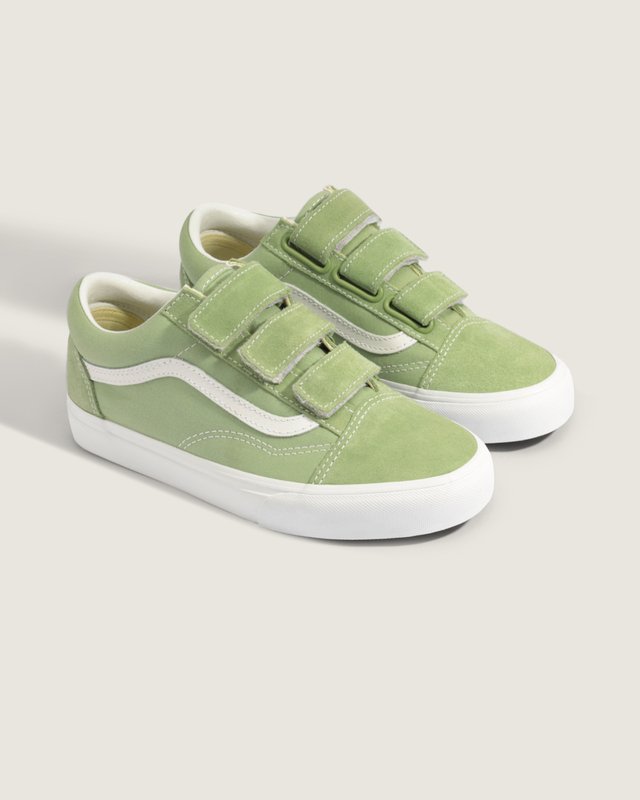 Tênis Old Skool Suede Canvas Sageleaf Green White