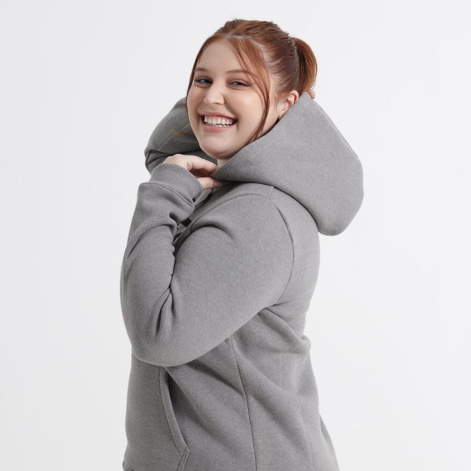 Moletom Classic V Ii Hoodie Grey Heather