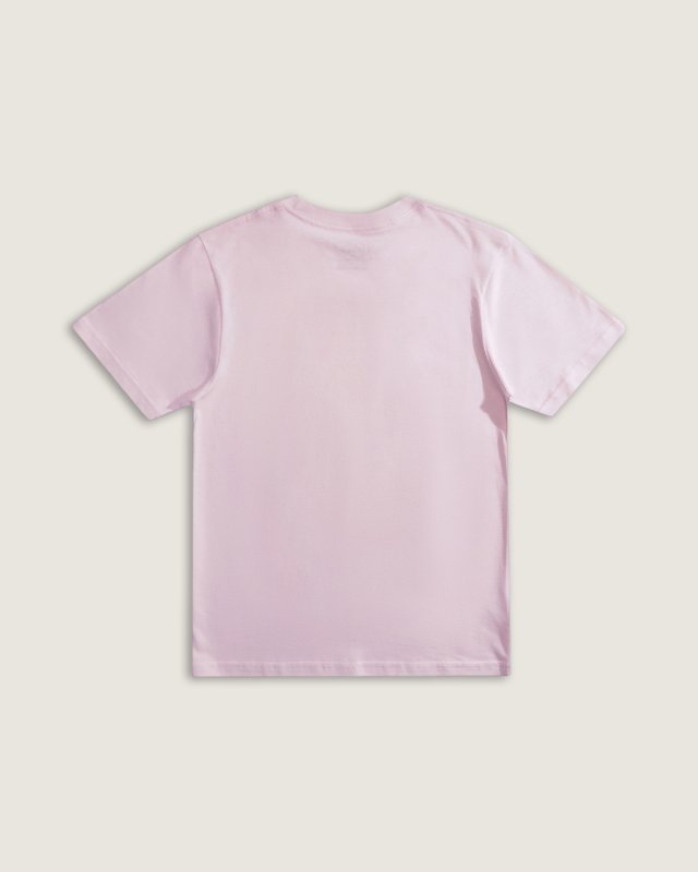 Camiseta Manga Curta Stretch Logo Pale Petal Infantil