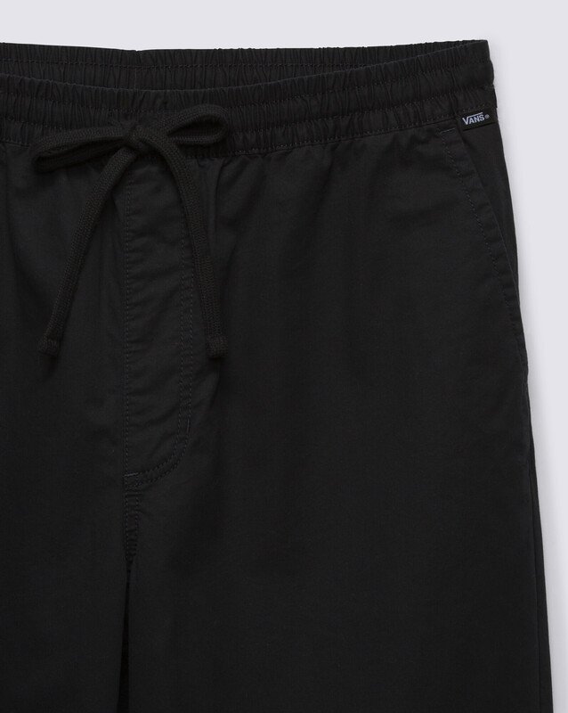 Calça Range Baggy Tapered Elastic Waist Zahba Mid Domond Black