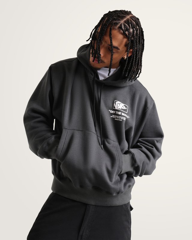 Moletom Stacked Hi Pullover Charcoal Grey