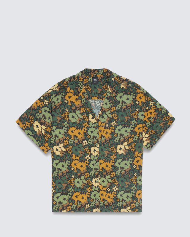 Camisa Parksfield Top Ss Ultrarange Neo Vr3 Loden Green White