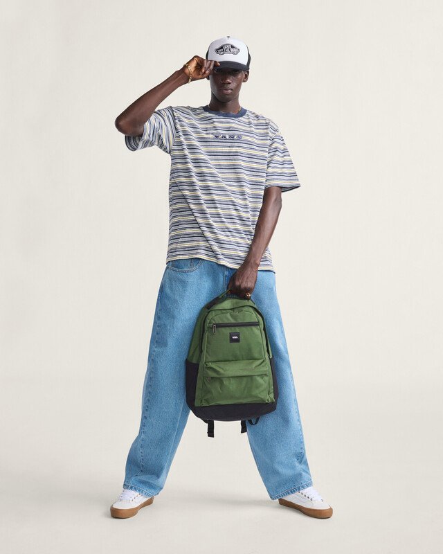 Camisa Ss Cameron Stripe Knit Marshmallow