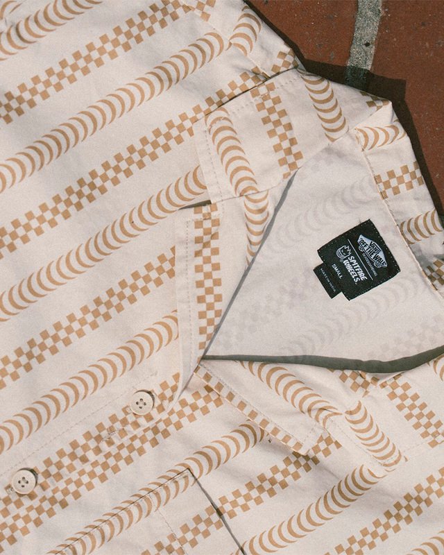 Camisa Spitfire Wheels Woven Spitfire Turtledove