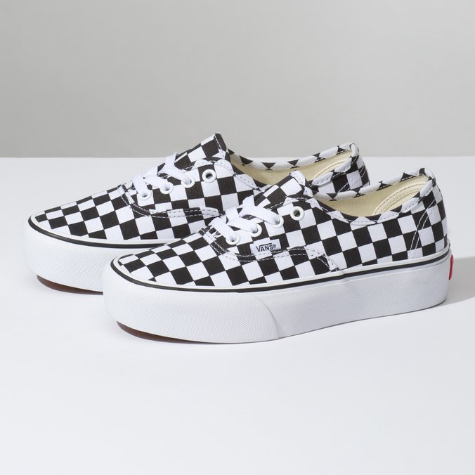 Tênis Authentic Platform 2.0 Checkerboard True White