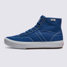 <div>Gilbert Crockett, o profissional parceiro da Vans, é um dos skatistas mais detalhistas de todos os tempos, e ele pegou sua meticulosidade e a canalizou em uma mistura de materiais e mão de obra com um design simples, porém prático, para trazer a você a Vans Crockett High. O Crockett High revisita o modelo profissional clássico de Gilbert e o eleva, convertendo-o em um cano alto para desempenho aprimorado. Feito com lona&nbsp;reforçada com Duracap™ e cabedais com uma mescla de lona de 170 g e 283,5 g para durabilidade incomparável, o Crockett High vem equipado com as novas palmilhas PopCush™ para amortecimento superior e proteção contra impactos que ajuda a diminuir a fadiga nas pernas em sessões de skate mais longas. Finalizado com a revolucionária construção WaffleCup™, o Crockett High fornece o suporte de uma entressola sem sacrificar a aderência ou a sensação do shape de um tênis vulcanizado tradicional.</div>
