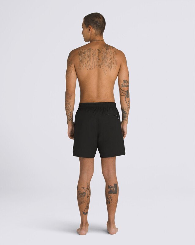 PRIMARY SOLID ELASTIC BOARDSHORT BLACK