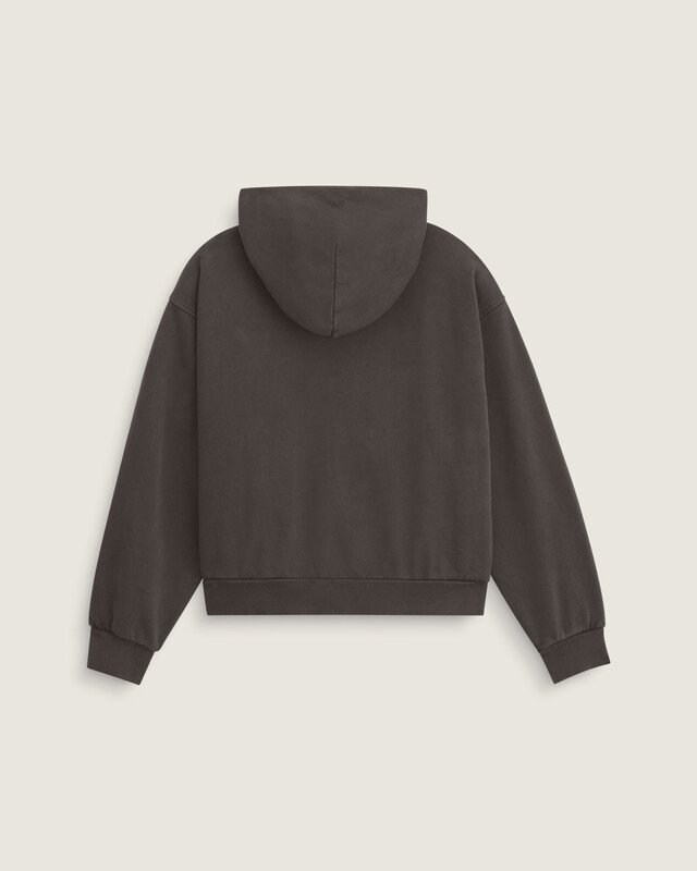 Moletom Premium Full Zip Faded Black